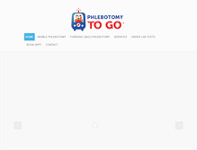 Tablet Screenshot of phlebotomytogo.com